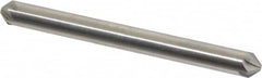 Hertel - 3/16" Head Diam, 3/16" Shank Diam, 6 Flute 90° High Speed Steel Countersink - USA Tool & Supply