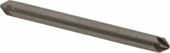 Hertel - 3/16" Head Diam, 3/16" Shank Diam, 6 Flute 82° High Speed Steel Countersink - USA Tool & Supply