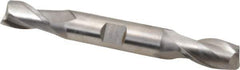 Hertel - 15mm, 1-1/8" LOC, 5/8" Shank Diam, 4-1/2" OAL, 2 Flute, Cobalt Square End Mill - Double End, Uncoated, Centercutting - USA Tool & Supply