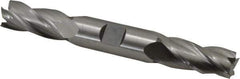 Hertel - 18mm, 1-5/8" LOC, 3/4" Shank Diam, 5-5/8" OAL, 4 Flute, High Speed Steel Square End Mill - Double End, Uncoated - USA Tool & Supply