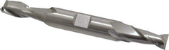 Hertel - 10mm, 13/16" LOC, 1/2" Shank Diam, 3-3/4" OAL, 2 Flute, Cobalt Square End Mill - Double End, Uncoated, Centercutting - USA Tool & Supply