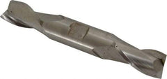 Hertel - 18mm, 1-5/16" LOC, 3/4" Shank Diam, 5" OAL, 2 Flute, Cobalt Square End Mill - Double End, Uncoated, Centercutting - USA Tool & Supply