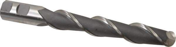 Hertel - 1" Diam, 6" LOC, 2 Flute High Speed Steel Ball End Mill - Uncoated, Single End, 8-1/2" OAL, 1" Shank Diam - USA Tool & Supply