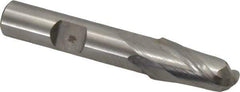 Hertel - 11mm Diam, 13/16" LOC, 2 Flute Cobalt Ball End Mill - Uncoated, Single End, 2-1/2" OAL, 3/8" Shank Diam - USA Tool & Supply