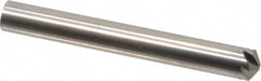 Hertel - 3/16" Head Diam, 3/16" Shank Diam, 6 Flute 120° Solid Carbide Countersink - USA Tool & Supply