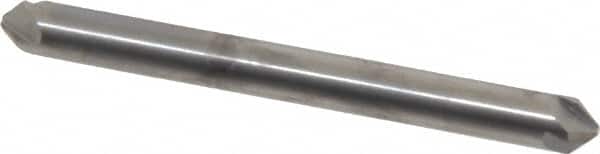 Hertel - 3/16" Head Diam, 3/16" Shank Diam, 4 Flute 90° Solid Carbide Countersink - USA Tool & Supply