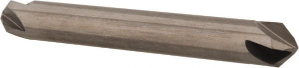 Hertel - 1/4" Head Diam, 1/4" Shank Diam, 4 Flute 90° Solid Carbide Countersink - USA Tool & Supply