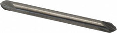 Hertel - 1/8" Head Diam, 1/8" Shank Diam, 4 Flute 60° Solid Carbide Countersink - USA Tool & Supply