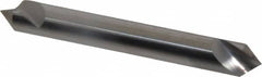 Hertel - 1/4" Head Diam, 1/4" Shank Diam, 1 Flute 82° Solid Carbide Countersink - USA Tool & Supply