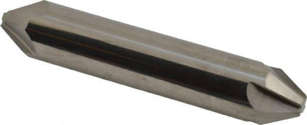 Hertel - 3/4" Head Diam, 3/4" Shank Diam, 4 Flute 60° Solid Carbide Countersink - USA Tool & Supply