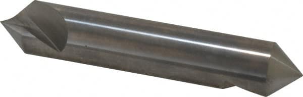 Hertel - 5/8" Head Diam, 5/8" Shank Diam, 1 Flute 82° Solid Carbide Countersink - USA Tool & Supply
