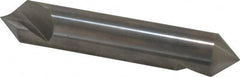 Hertel - 5/8" Head Diam, 5/8" Shank Diam, 1 Flute 82° Solid Carbide Countersink - USA Tool & Supply