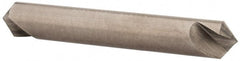 Hertel - 3/8" Head Diam, 3/8" Shank Diam, 1 Flute 100° Solid Carbide Countersink - USA Tool & Supply