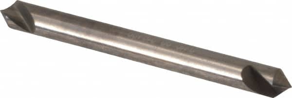 Hertel - 3/16" Head Diam, 3/16" Shank Diam, 1 Flute 82° Solid Carbide Countersink - USA Tool & Supply