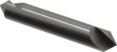 Hertel - 1/2" Head Diam, 1/2" Shank Diam, 1 Flute 90° Solid Carbide Countersink - USA Tool & Supply