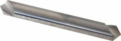 Hertel - 5/16" Head Diam, 5/16" Shank Diam, 1 Flute 100° Solid Carbide Countersink - USA Tool & Supply