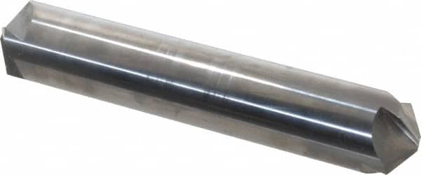 Hertel - 3/4" Head Diam, 3/4" Shank Diam, 4 Flute 120° Solid Carbide Countersink - USA Tool & Supply