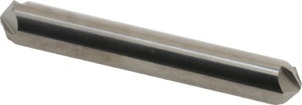 Hertel - 3/8" Head Diam, 3/8" Shank Diam, 4 Flute 120° Solid Carbide Countersink - USA Tool & Supply