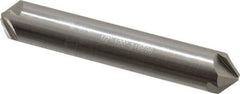 Hertel - 1/2" Head Diam, 1/2" Shank Diam, 4 Flute 100° High Speed Steel Countersink - 3" OAL, Straight Shank - USA Tool & Supply