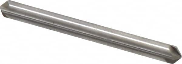 Hertel - 3/16" Head Diam, 3/16" Shank Diam, 4 Flute 100° High Speed Steel Countersink - USA Tool & Supply