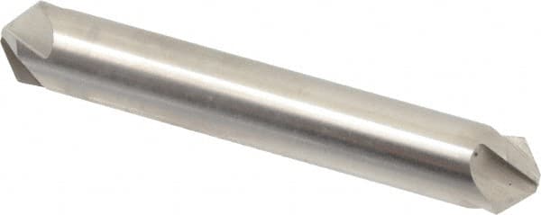 Hertel - 3/8" Head Diam, 3/8" Shank Diam, 4 Flute 100° High Speed Steel Countersink - USA Tool & Supply