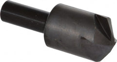 Hertel - 1" Head Diam, 1/2" Shank Diam, 4 Flute 110° High Speed Steel Countersink - USA Tool & Supply