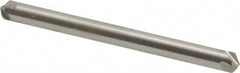 Hertel - 1/8" Head Diam, 1/8" Shank Diam, 4 Flute 110° High Speed Steel Countersink - USA Tool & Supply