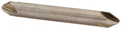 Hertel - 1/4" Head Diam, 1/4" Shank Diam, 4 Flute 60° High Speed Steel Countersink - USA Tool & Supply