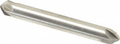Hertel - 1/4" Head Diam, 1/4" Shank Diam, 4 Flute 90° High Speed Steel Countersink - USA Tool & Supply