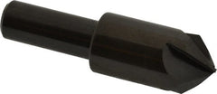 Hertel - 3/4" Head Diam, 1/2" Shank Diam, 4 Flute 90° High Speed Steel Countersink - USA Tool & Supply