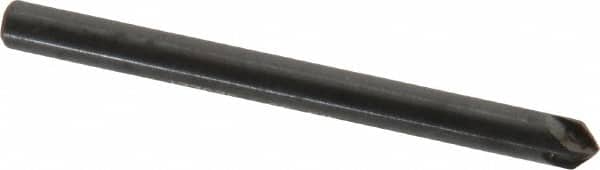 Hertel - 1/8" Head Diam, 1/8" Shank Diam, 4 Flute 90° High Speed Steel Countersink - USA Tool & Supply
