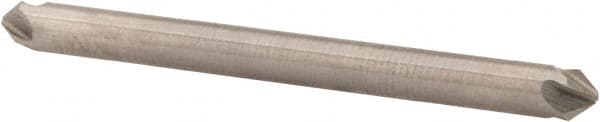 Hertel - 1/8" Head Diam, 1/8" Shank Diam, 4 Flute 82° High Speed Steel Countersink - USA Tool & Supply