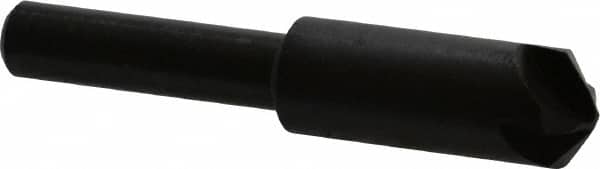 Hertel - 3/8" Head Diam, 1/4" Shank Diam, 4 Flute 110° High Speed Steel Countersink - USA Tool & Supply