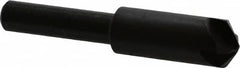 Hertel - 3/8" Head Diam, 1/4" Shank Diam, 4 Flute 110° High Speed Steel Countersink - USA Tool & Supply