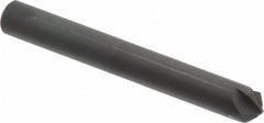 Hertel - 1/4" Head Diam, 1/4" Shank Diam, 4 Flute 100° High Speed Steel Countersink - USA Tool & Supply