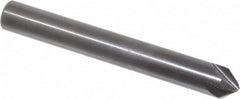 Hertel - 1/4" Head Diam, 1/4" Shank Diam, 4 Flute 82° High Speed Steel Countersink - USA Tool & Supply