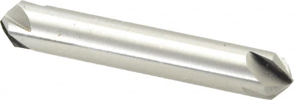 Hertel - 3/8" Head Diam, 3/8" Shank Diam, 4 Flute 90° High Speed Steel Countersink - USA Tool & Supply