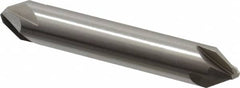 Hertel - 1/2" Head Diam, 1/2" Shank Diam, 4 Flute 60° High Speed Steel Countersink - USA Tool & Supply