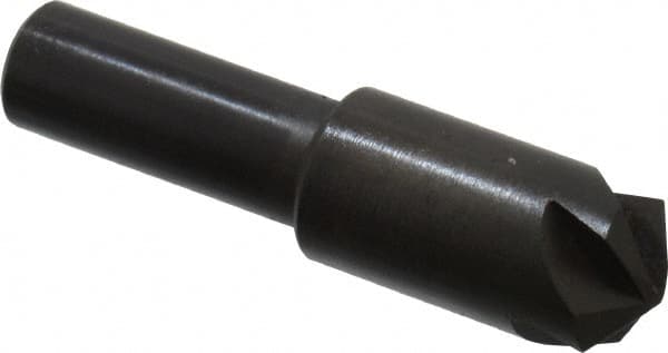 Hertel - 1/2" Head Diam, 3/8" Shank Diam, 4 Flute 120° High Speed Steel Countersink - USA Tool & Supply