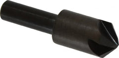 Hertel - 5/8" Head Diam, 3/8" Shank Diam, 4 Flute 100° High Speed Steel Countersink - USA Tool & Supply