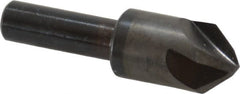 Hertel - 5/8" Head Diam, 3/8" Shank Diam, 4 Flute 82° High Speed Steel Countersink - USA Tool & Supply