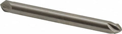 Hertel - 3/16" Head Diam, 3/16" Shank Diam, 4 Flute 82° High Speed Steel Countersink - USA Tool & Supply