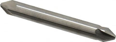 Hertel - 1/4" Head Diam, 5/16" Shank Diam, 4 Flute 60° High Speed Steel Countersink - USA Tool & Supply