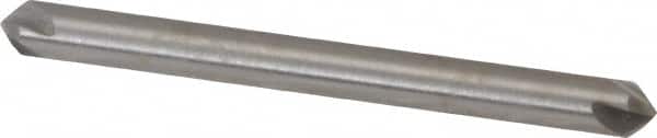 Hertel - 1/8" Head Diam, 1/8" Shank Diam, 4 Flute 82° High Speed Steel Countersink - USA Tool & Supply