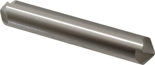 Hertel - 1/2" Head Diam, 1/2" Shank Diam, 4 Flute 110° High Speed Steel Countersink - 3" OAL, Straight Shank - USA Tool & Supply