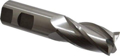Hertel - 1", 4 Flute, Cobalt, 0.03" Corner Radius End Mill - 4-1/2" OAL, Right Hand Flute, 2" LOC, Right Hand Cut - USA Tool & Supply