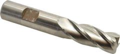 Hertel - 5/8", 4 Flute, Cobalt, 0.09" Corner Radius End Mill - 3-3/4" OAL, Right Hand Flute, 1-5/8" LOC, Right Hand Cut - USA Tool & Supply