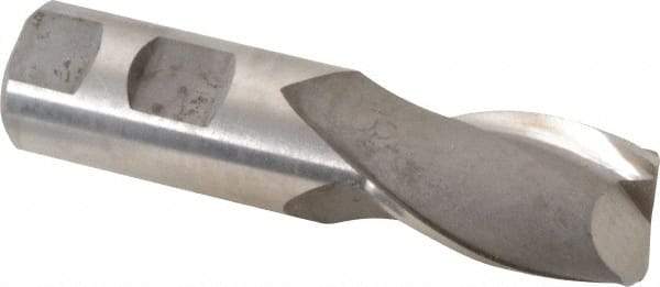 Hertel - 1", 2 Flute, Cobalt, 0.03" Corner Radius End Mill - 4-1/8" OAL, Right Hand Flute, 1-5/8" LOC, Right Hand Cut - USA Tool & Supply