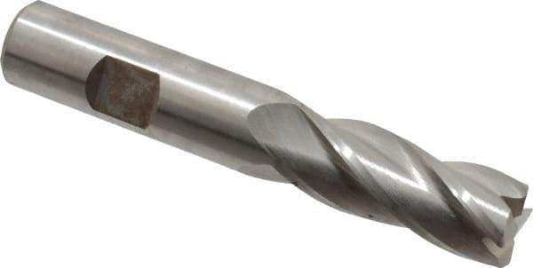 Hertel - 5/8", 4 Flute, Cobalt, 0.045" Corner Radius End Mill - 3-3/4" OAL, Right Hand Flute, 1-5/8" LOC, Right Hand Cut - USA Tool & Supply