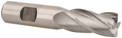 Hertel - 3/4", 4 Flute, Cobalt, 0.06" Corner Radius End Mill - 3-7/8" OAL, Right Hand Flute, 1-5/8" LOC, Right Hand Cut - USA Tool & Supply